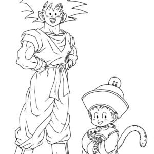 105 Best Dragon Ball Z Coloring Pages for Kids - Updated 2018