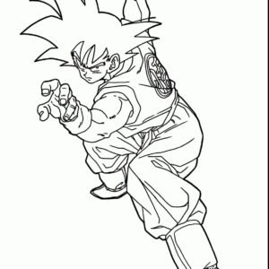 105 Best Dragon Ball Z Coloring Pages for Kids - Updated 2018