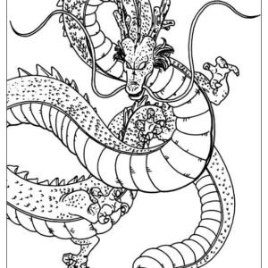 Imprimir Desenhos para Colorir Dragon Ball Z 84