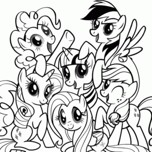 my little pony coloring pages princess luna baby