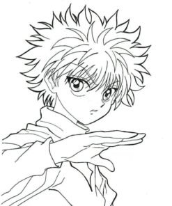 Hunter x Hunter Coloring Pages Printable for Free Download