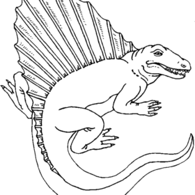 Dinosaurs Coloring Pages Printable for Free Download