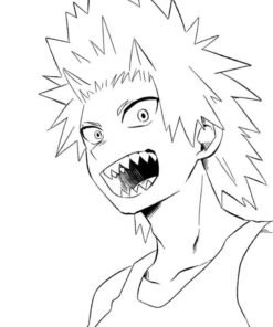 Kirishima Coloring Pages Printable for Free Download