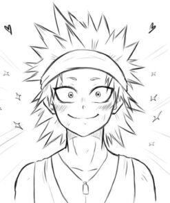 Kirishima Coloring Pages Printable for Free Download