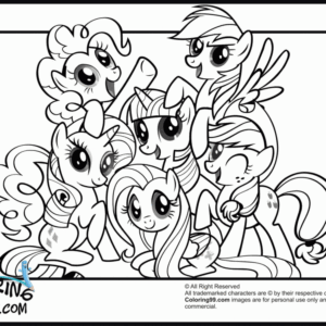 My Little Pony Coloring Pages: English ESL worksheets pdf & doc