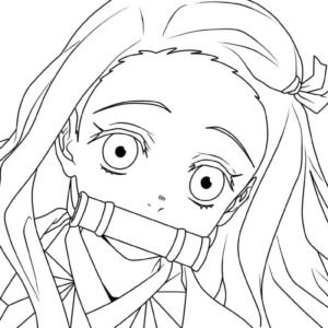 Nezuko Coloring Pages  65 Picrures Free Printable
