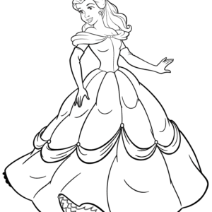 all disney princess coloring pages