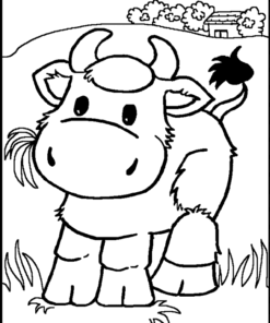 Cow Coloring Pages Printable for Free Download