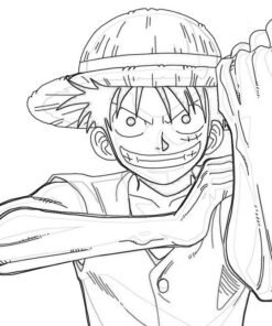 One Piece Coloring Page Printable for Free Download