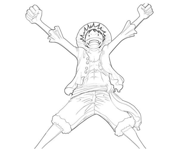 Color the Characters of One Piece! Printable for Free Download