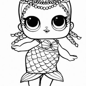 80 LOL Surprise Coloring Pages (Free PDF Printables)