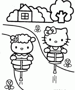 Coloring Pages  Hello Kitty Coloring Pages