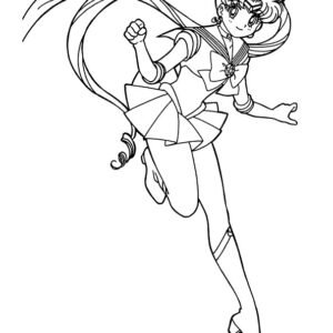 Desenhos da Sailor Moon para pintar e colorir - Pinte Online