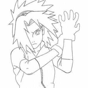 Desenhos do Kakashi de Naruto para colorir, baixar e imprimir - Coloring  Pages SK