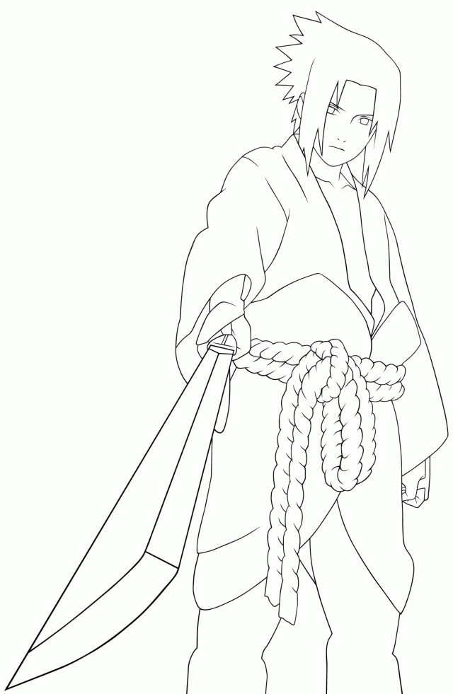 Como Desenhar O Sasuke Uchiha De Naruto (Passo A Passo Fácil)