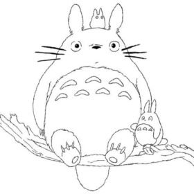 Studio Ghibli Coloring Pages Printable for Free Download