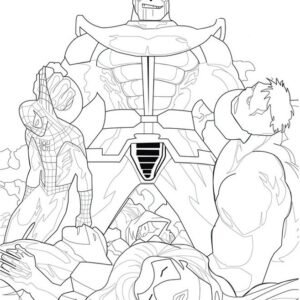 Avengers Coloring Pages - Free Printable Coloring Pages for Kids