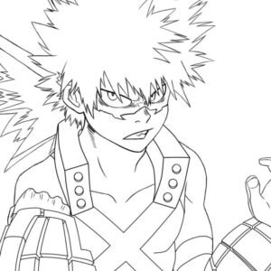 Todoroki Coloring Pages Printable for Free Download