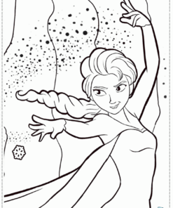 Frozen Coloring Pages 