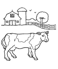 Cow Coloring Pages Printable for Free Download