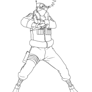 Kakashi Coloring Pages Printable For Free Download