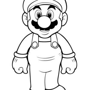 super mario 3 coloring pages