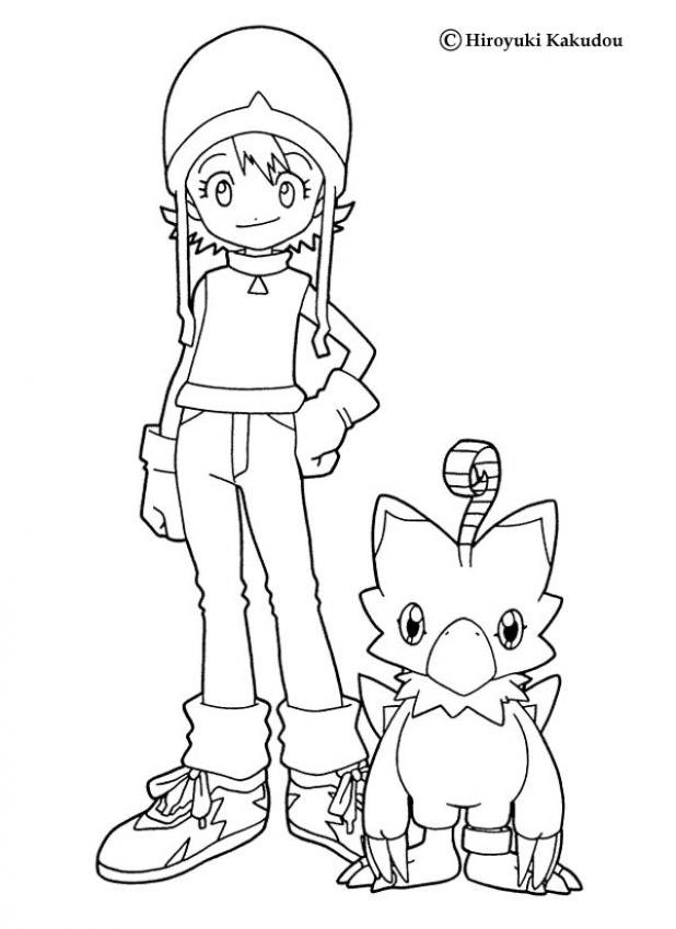 Manga Coloring Pages Printable for Free Download