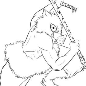 Demon Slayer Coloring Pages Printable for Free Download