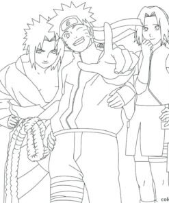 Kakashi Coloring Pages Printable for Free Download