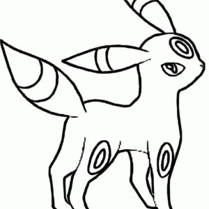 Eevee Pokemon Coloring Pages Printable for Free Download