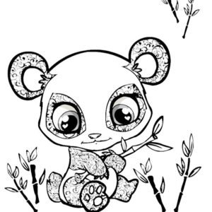 Kawaii Panda Coloring Pages - Free & Printable!