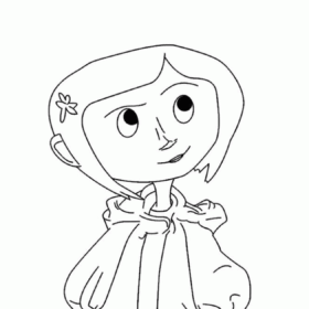 Coraline Coloring Pages Printable for Free Download