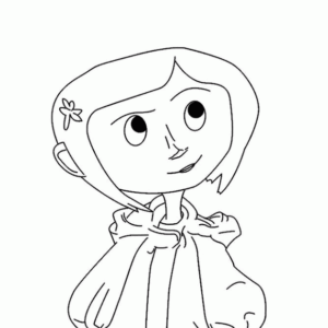 Coraline Coloring Pages Printable for Free Download