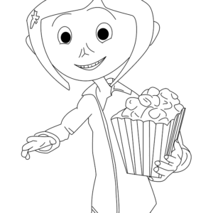 Coraline Coloring Pages Printable for Free Download