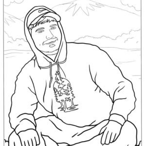 mr worry coloring sheets