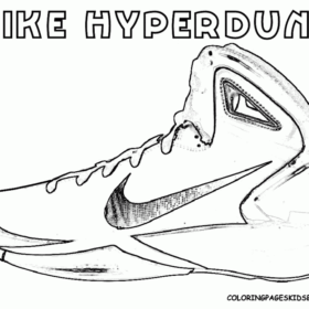 Jordan 4 Coloring Pages Printable for Free Download