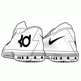 Jordan 4 Coloring Pages Printable for Free Download