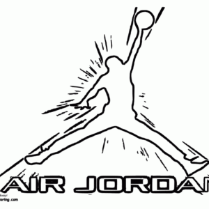 Jordan 4 Coloring Pages Printable for Free Download