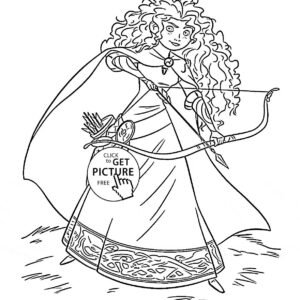 Merida Coloring Pages Printable for Free Download