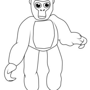 How To Draw Gorilla Tag - Art For Kids Hub 