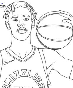 Ja Morant Coloring Pages Printable for Free Download