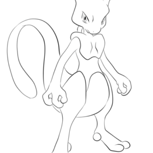 Mew Coloring Pages Printable for Free Download