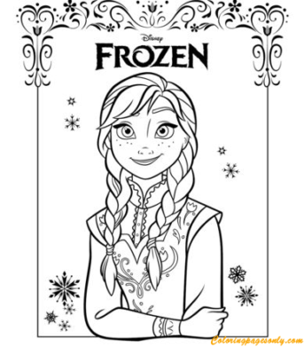 Anna Coloring Pages Printable for Free Download