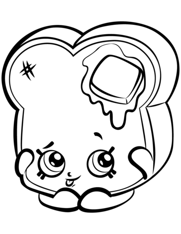 Shopkins Coloring Pages Printable for Free Download