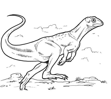 Ornithischian Dinosaurs Coloring Pages Printable for Free Download