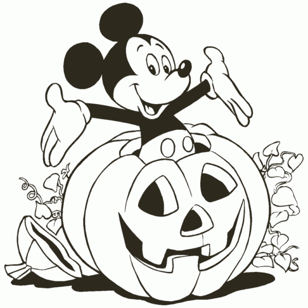 Disney Fall Coloring Pages Printable for Free Download