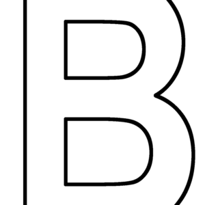 Alphabet Lore Letter B Coloring Page in 2023  Letter b coloring pages,  Letter b, Coloring pages