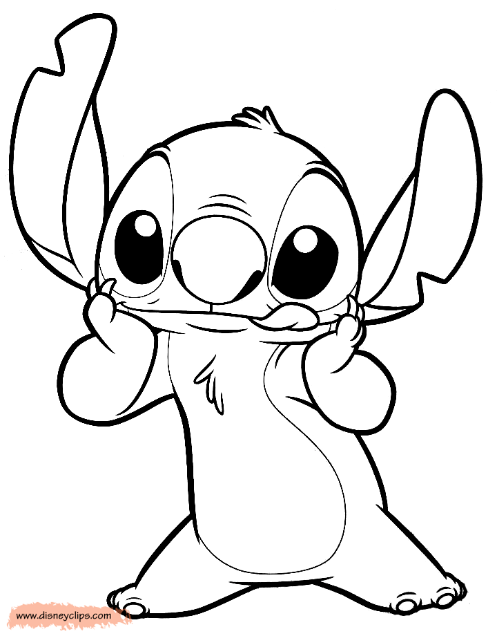 Stitch Coloring Pages PDF Ideas For Kids - Coloringfolder.com  Stitch  coloring pages, Disney coloring pages, Cute coloring pages