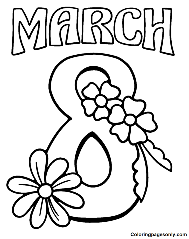 Womens day Coloring Pages Printable for Free Download