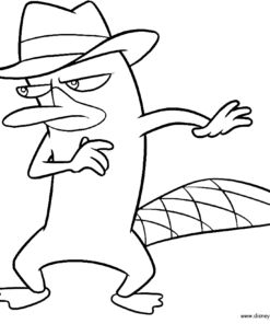 Find the Best Perry the Platypus Coloring Pages at GBcoloring